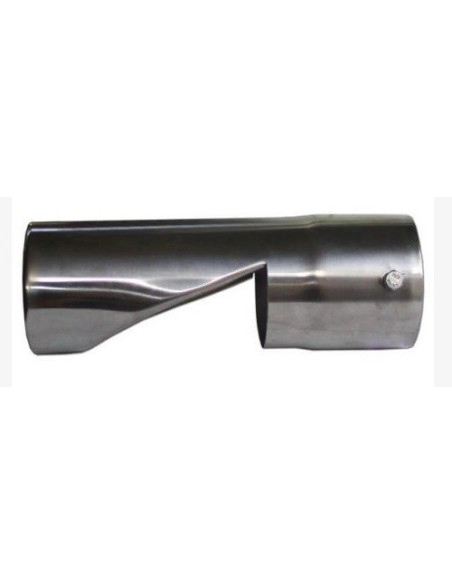Chrome trim Exhaust pipe outlet