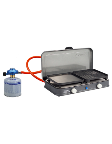 Kit détendeur/tuyaux Cadac + bouteille de gaz B500