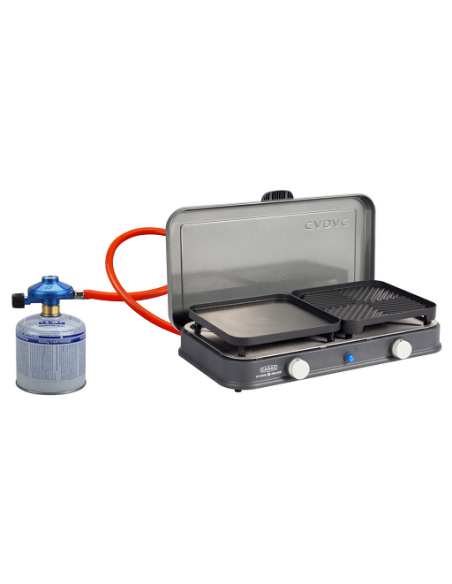 Kit détendeur/tuyaux Cadac + bouteille de gaz B500