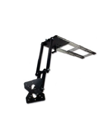 Suporte de tv extensível com braços de 2 posições Gestek