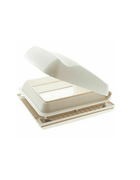 Lanterneau 28 x 28cm Vent 28 F blanc Fiamma