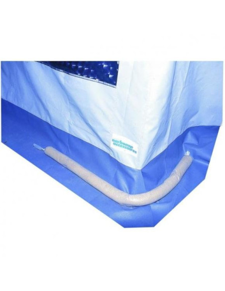 Sacos de areia descartáveis para fixar tendas