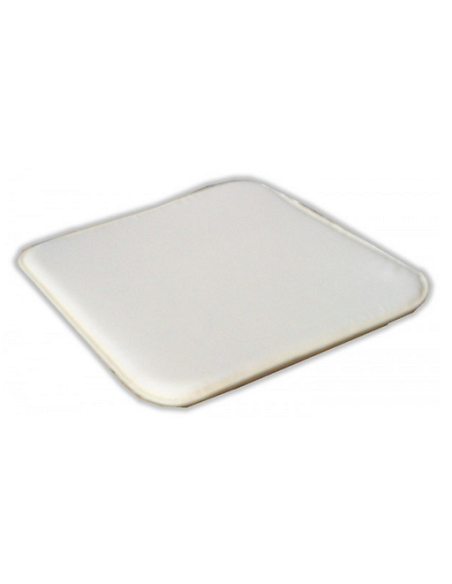 Almofada quadrada 40x40 2,5 cm bege