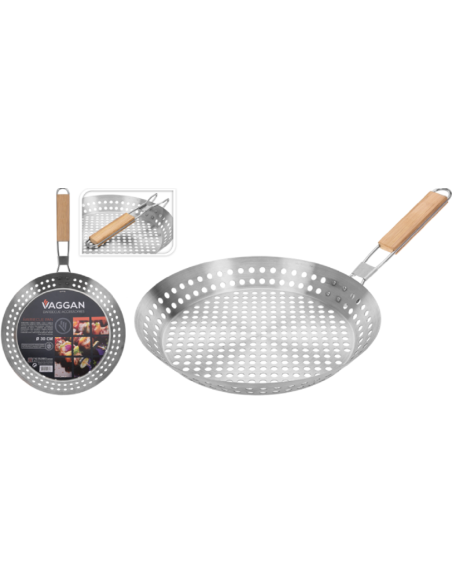 Collapsible barbecue pan 30cm