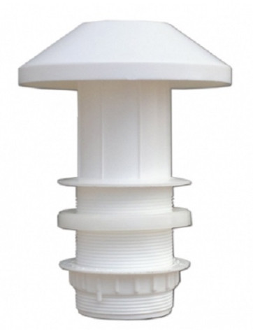 Aireador extractor exterior de plástico 60 mm