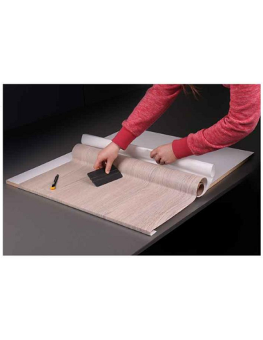 Carbest selbstklebendes Papier für Möbel Greyish Pine 62x230cm