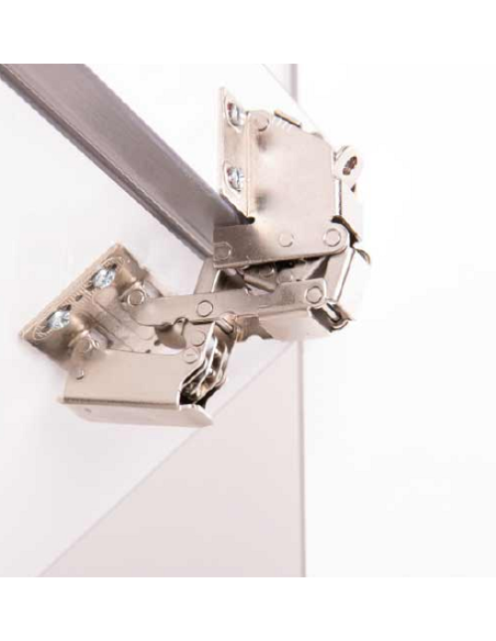 Bisagra invisible Hafele 2 unidades