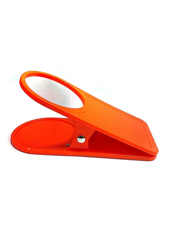 Clip portabicchiere arancione