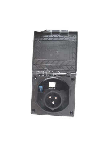 Tomada externa redonda de 3 pinos Carbest