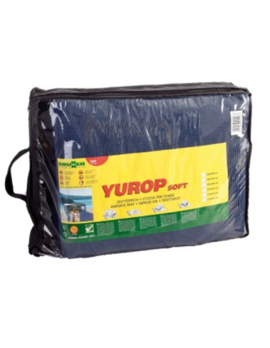 Piso Yurop fibra Brunner para avanço 250 x 500 cm Azul 450 g. Brunner