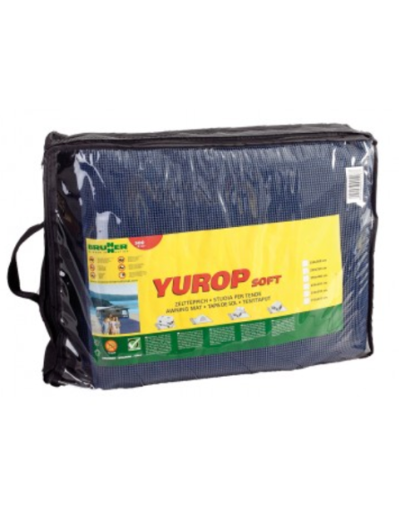 Yurop fiber Brunner floor for advancement 250 x 500 cm Blue 450 g. Brunner