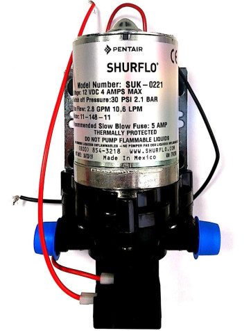 Bomba de agua Shurflo automática 10.6 litros