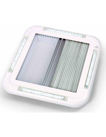 Puits de lumière Carbest avec éclairage led 45 x 40 cm Puits de lumière Carbest avec éclairage led 45 x 40 cm