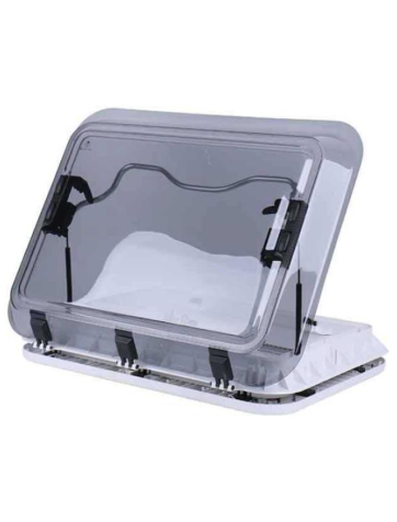 Carbest Dachfenster mit LED-Beleuchtung 45 x 40 cm