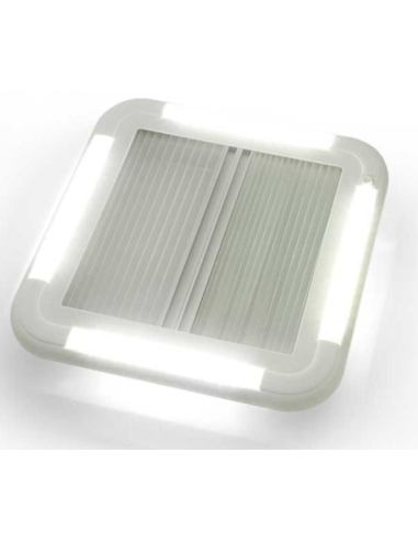 Puits de lumière Carbest avec éclairage led 45 x 40 cm