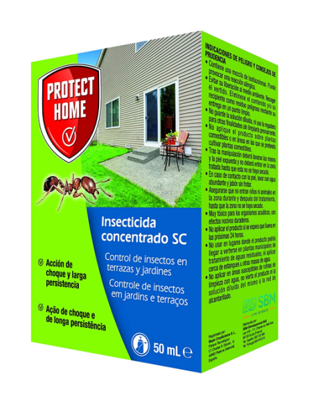 Insecticida para control exterior concentrado SC 50ml  de Bayer Insecticida para control exterior concentrado SC 50ml  de Bayer
