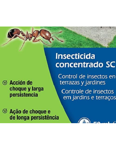 Insecticide pour contrôle externe concentré SC 50ml de Bayer