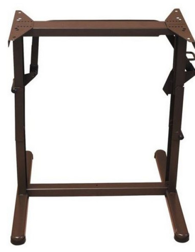 Gamba del tavolo pieghevole a due posizioni da 600 mm