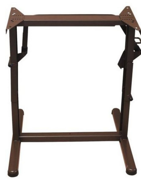 600mm two position folding table leg