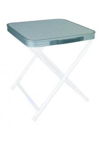 Tablett, um einen Hocker in einen Tisch zu verwandeln