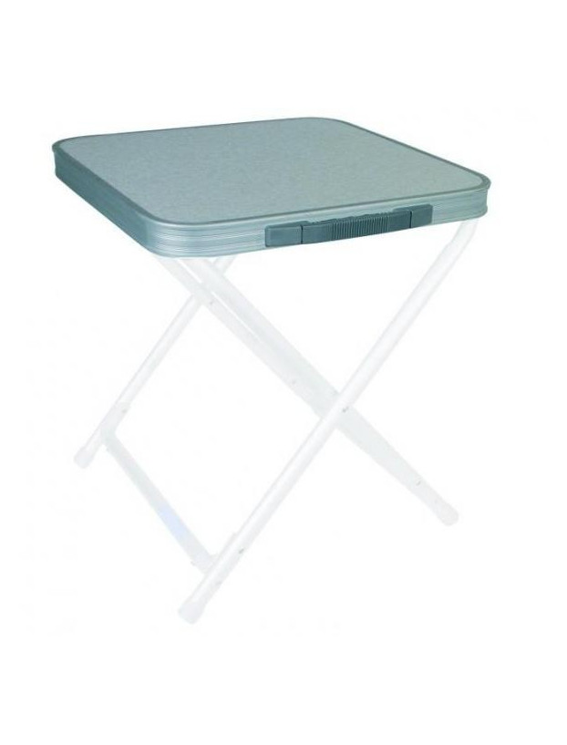 Tablett, um einen Hocker in einen Tisch zu verwandeln