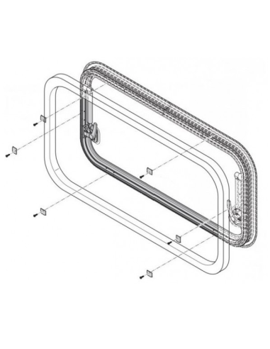 Carbest RW Eco Flügelfenster 500 x 450 cm