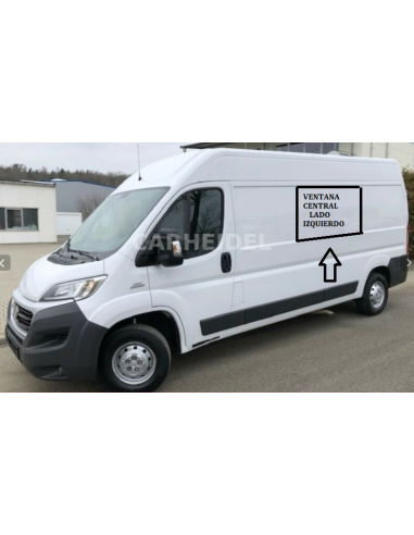 Schiebefenster für "Mitte" links Fiat Ducato ab 2007 1360 x 665 mm Carbest