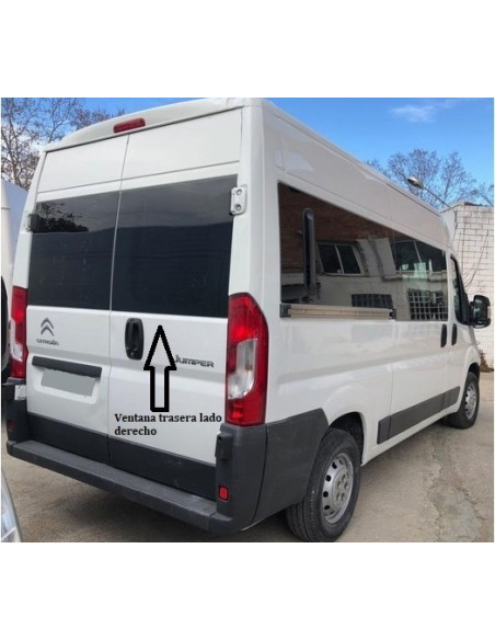 Window Glass for right rear door for Fiat Ducato 2007 onwards 826 x 665 mm Carbest Window Glass for right rear door for Fiat Ducato 2007 onwards 826 x 665 mm Carbest