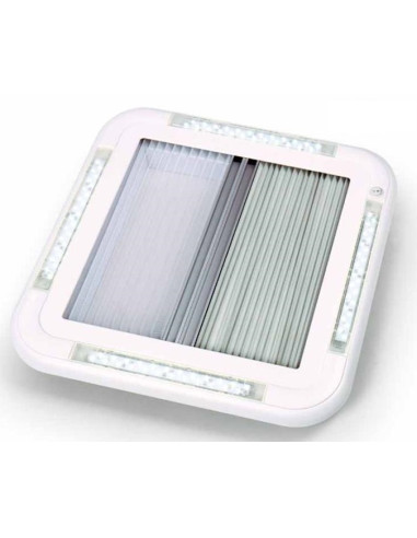 Puits de lumière Carbest 700 x 500 avec éclairage Led