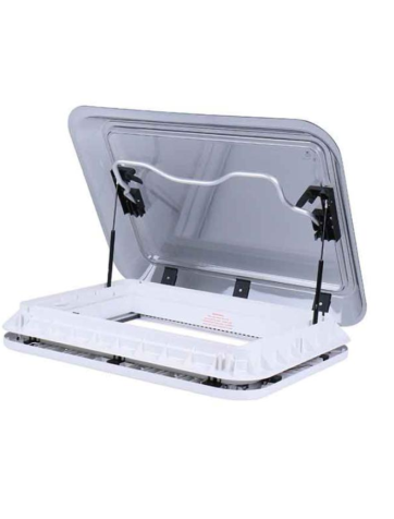 Clarabóia Carbest 700 x 500 com iluminação LED