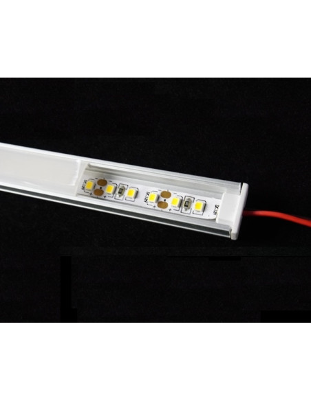Tira Led o Regleta Led 50cm perfil plano aluminio Tira Led o Regleta Led 50cm perfil plano aluminio