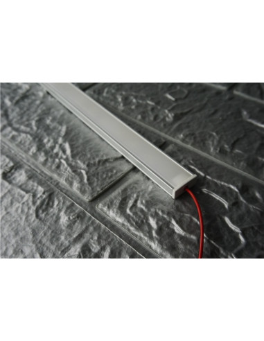 Profilo piatto Led o Led Reglet 50cm alluminio