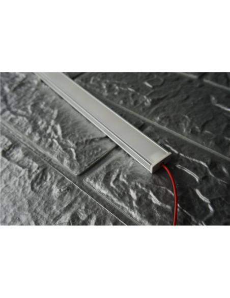 Profilo piatto Led o Led Reglet 50cm alluminio
