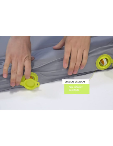 Colchón autoinflable Kampa Kip Highrise doble  201x 128 cm