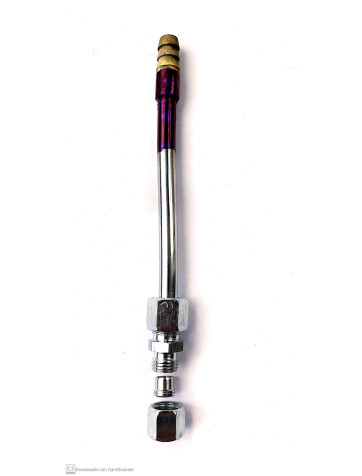 Adaptador de gas  para cobre 8mm a manguera de butano y propano