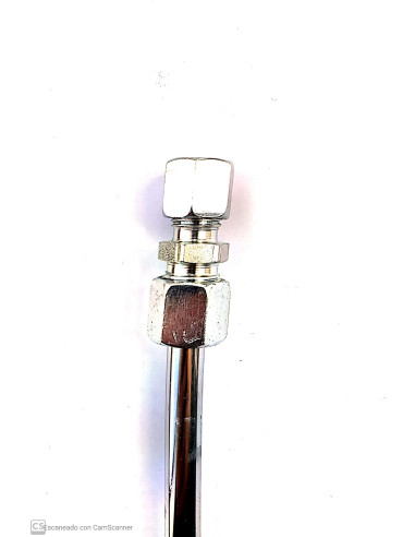 Gasadapter für 8 mm Kupfer auf Butan- und Propanschlauch