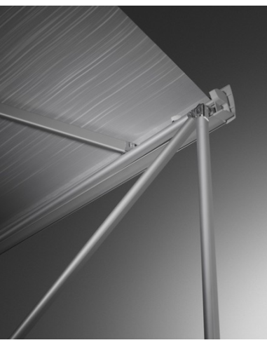 Thule toldo 4900 2,60 m antracite + adaptador PSA Mini Van (Citroën, Peugeot e Toyota)