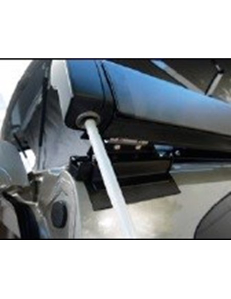 Tol Thule 4900 2.60 mtros antracita + adattatore PSA Mini Van(Citroën,Peugeot e Toyota)