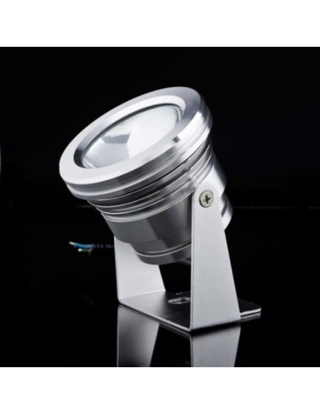 Rotondo Foco LED 10w 12v in alluminio sommergibile