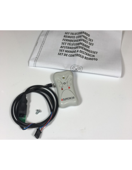 Télécommande infrarouge ou kit de télécommande pour poêles à granulés Piazzetta Trendline P158 P163
