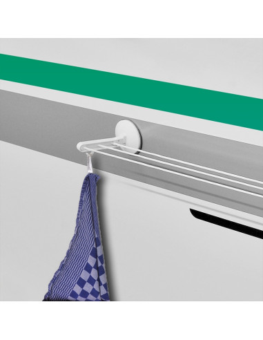 Corde à linge avec ventouses