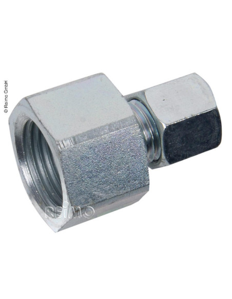 Conexión gas rosca 1/2 a hermeto 8mm Conexión gas rosca 1/2 a hermeto 8mm