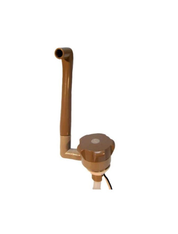 Grifo de caño agua fría marrón