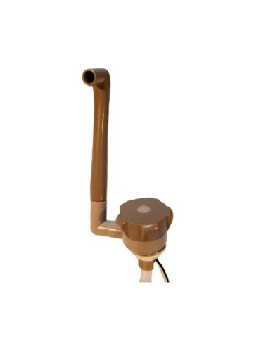 Grifo de caño agua fría marrón