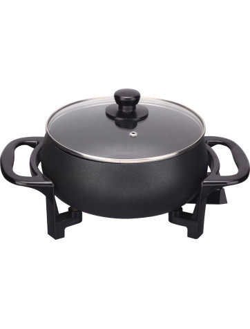 Pot, non-stick and ecological electric casserole