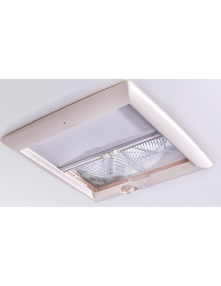 Claraboya Thule bianco e con estrattore di aerazione 40 x 40