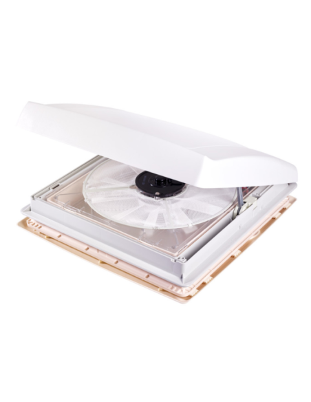 Lanterneau Thule blanc avec extracteur de ventilation 40 x 40