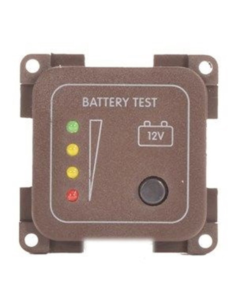 Panel led indicador control de batería con marco