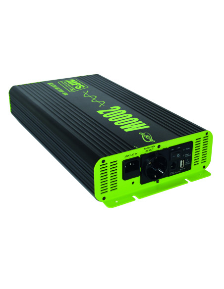 Inversor Convertidor y panel de control  Elektron Sinus de línea pura 2000 W