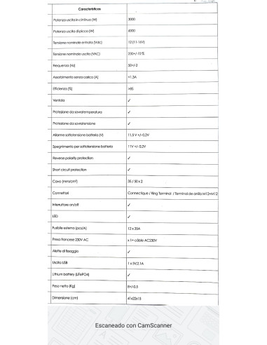 Conversor e Painel de Controle Elektron Sinus Pure Line 3000 W